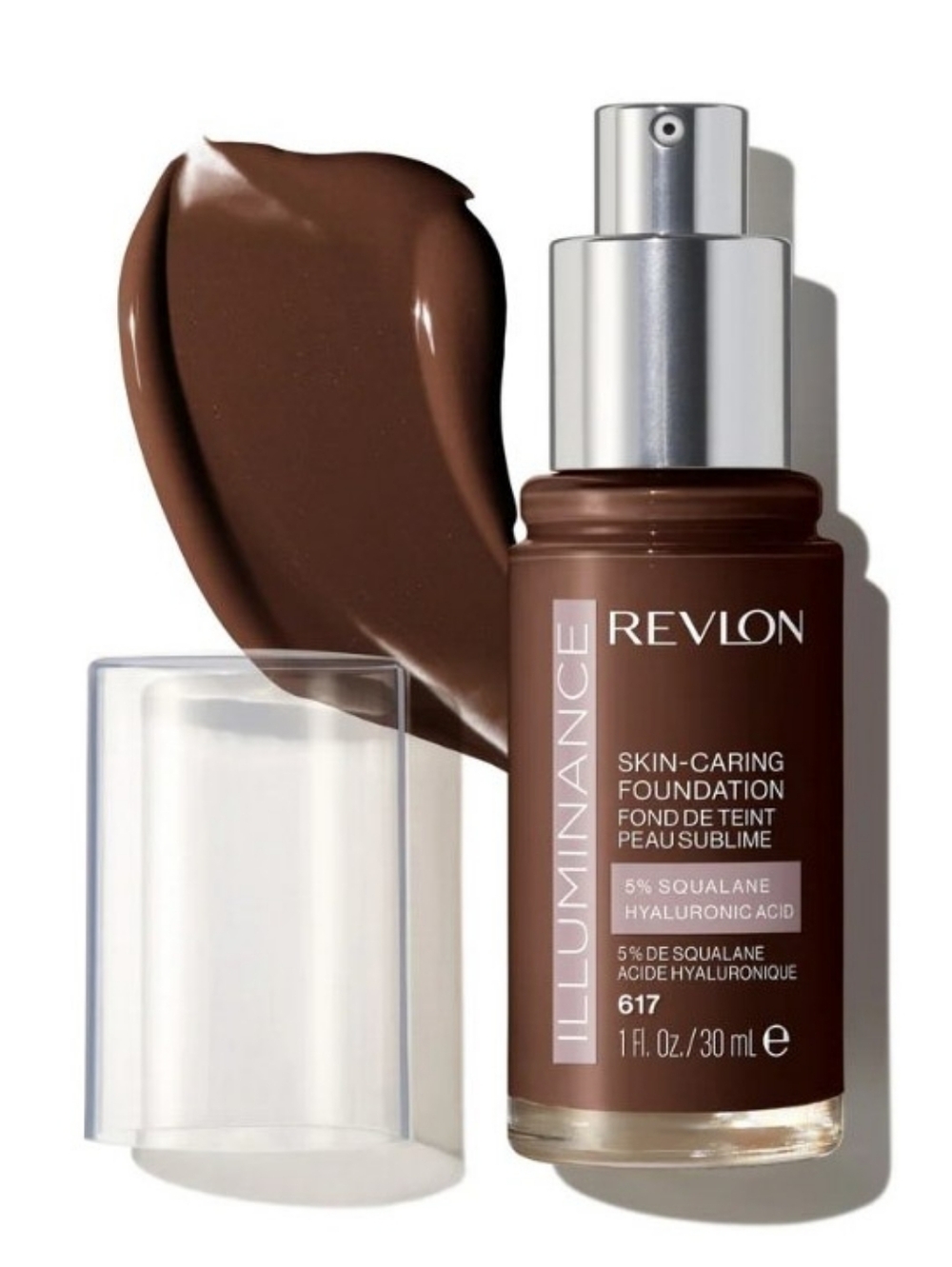 🍒✨ Revlon Illuminance Skin-Caring Foundation 617 Ebony 🍒